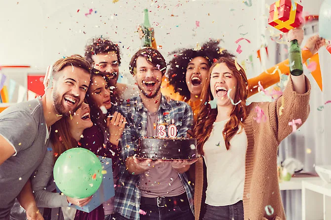 Birthday party DJ celebrations