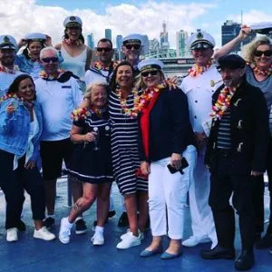 Party cruise attendees