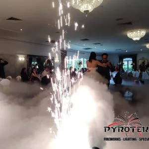 Wedding lighting effects in Melbourne