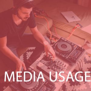 Media usage