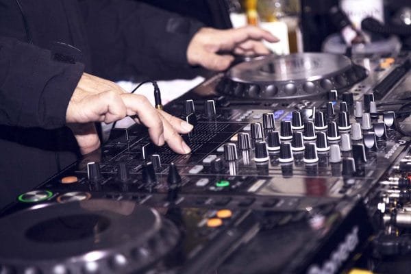 Local DJs playing