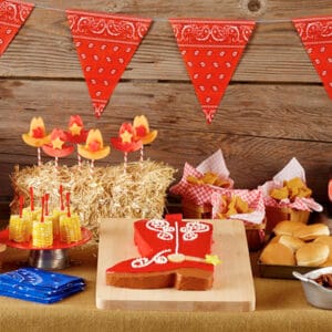 Betty Crocker Kids Birthday Parties_Cowboy_Full Table