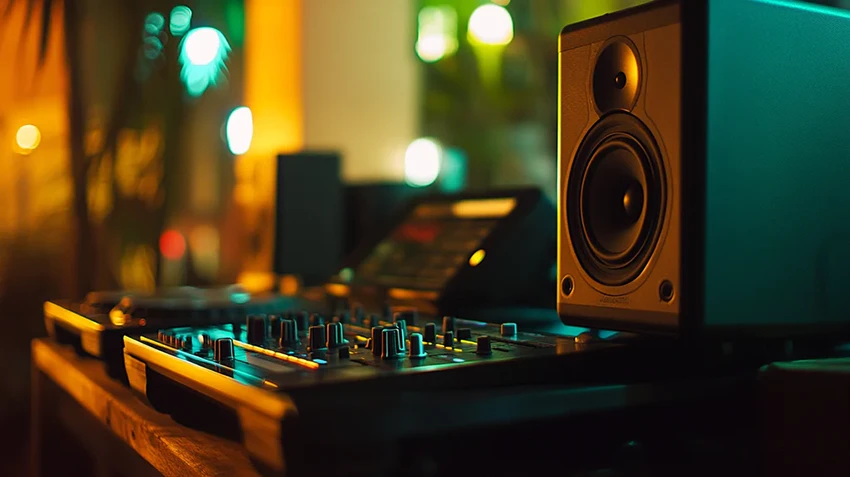DJ instead of using a bluetooth speakers